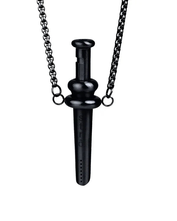 STRÔ + Necklace — Black