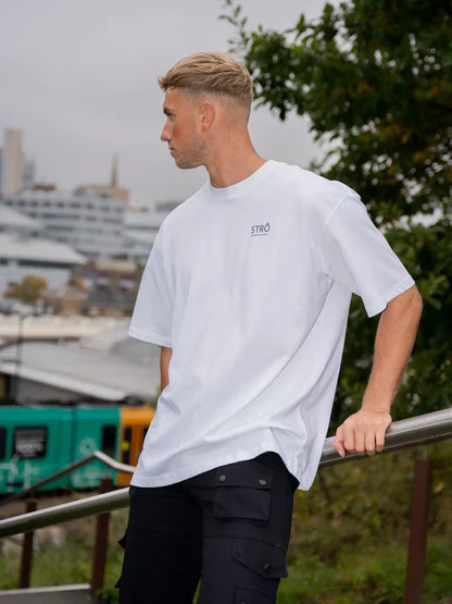 STRÔ Oversized T-shirt White