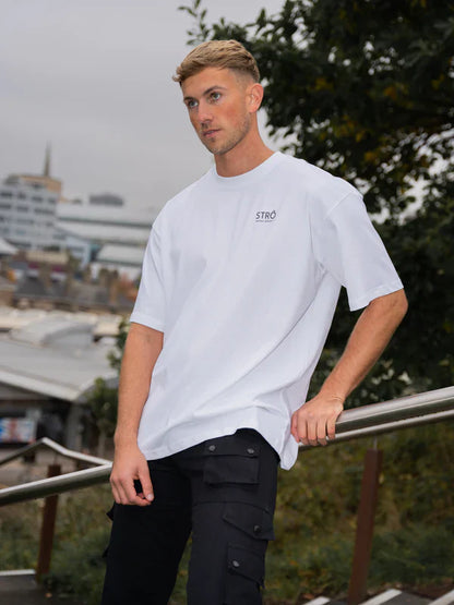 STRÔ Oversized T-shirt White