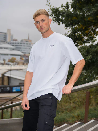 STRÔ Oversized T-shirt White