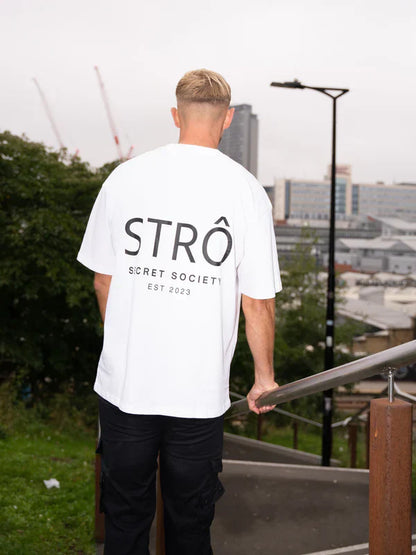 STRÔ Oversized T-shirt White