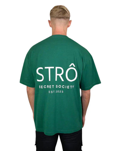 STRÔ Oversized T-shirt Green