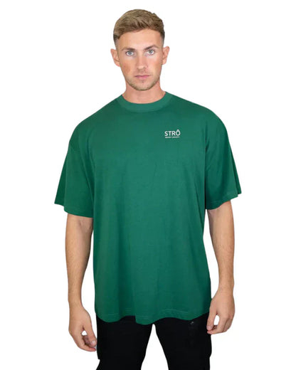 STRÔ Oversized T-shirt Green