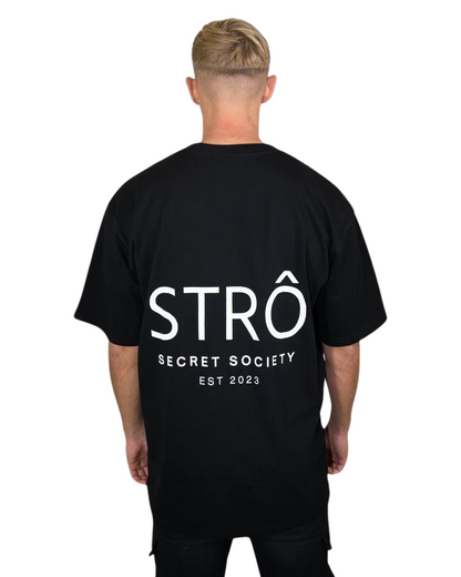 STRÔ Oversized T-shirt Black