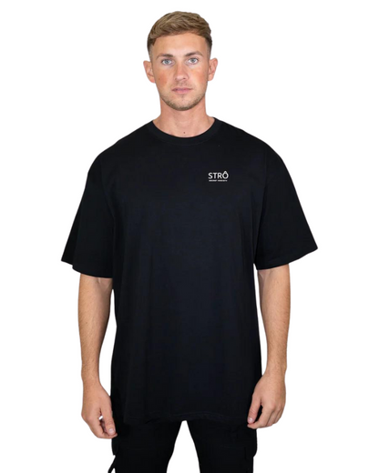 STRÔ Oversized T-shirt Black