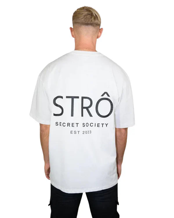 STRÔ Oversized T-shirt White