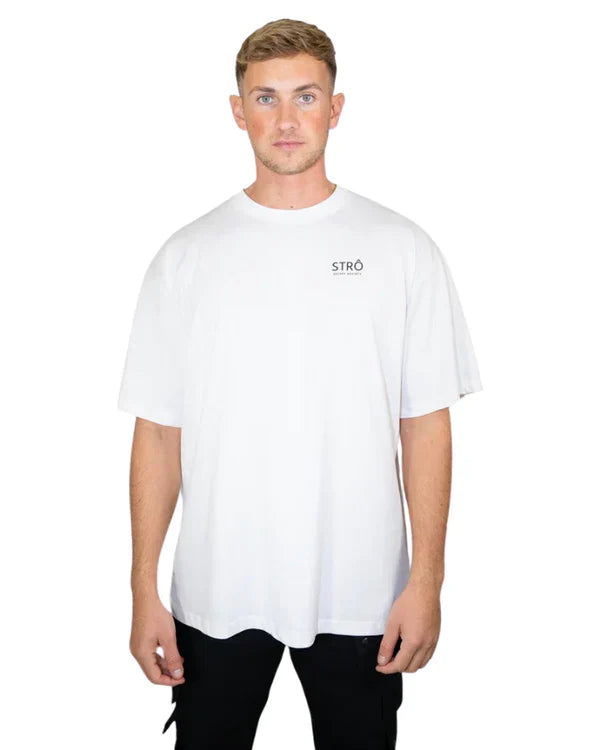 STRÔ Oversized T-shirt White