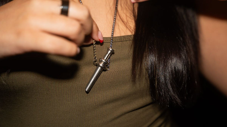 STRÔ worn on a night out